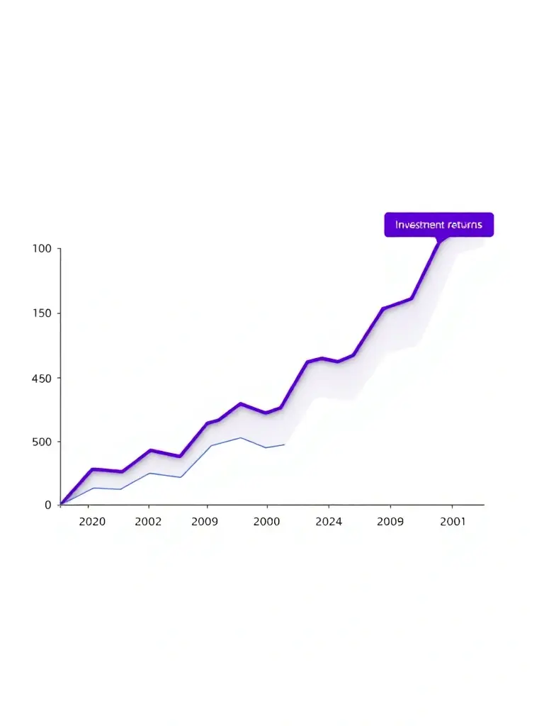 A graph showing an upward trend in salary for DevOps engineers over the past few years, emphasizing the financial benefits of acquiring DevOps skills.